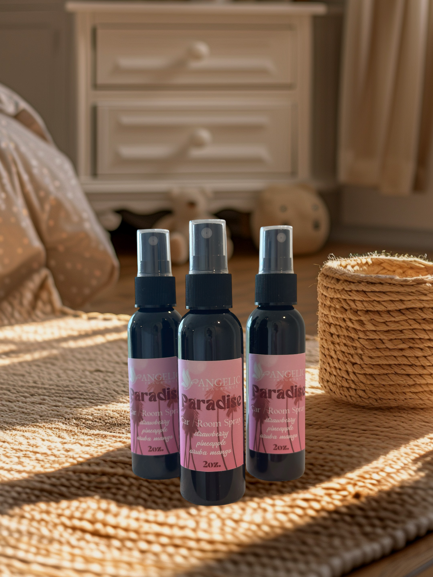Paradise Room & Car Spray 2 oz - Angelic Fragrance