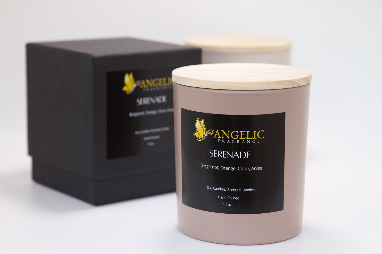 Serenade Candle 14oz - Angelic Fragrance