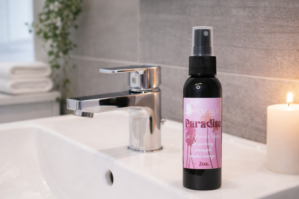 Angelic Fragrance Paradise Room & Car Spray 2 oz - Angelic Fragrance 