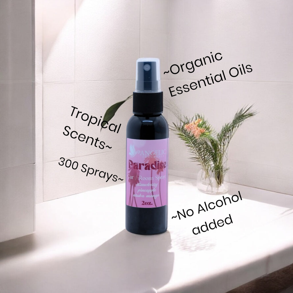 Paradise Room & Car Spray 2 oz - Angelic Fragrance 