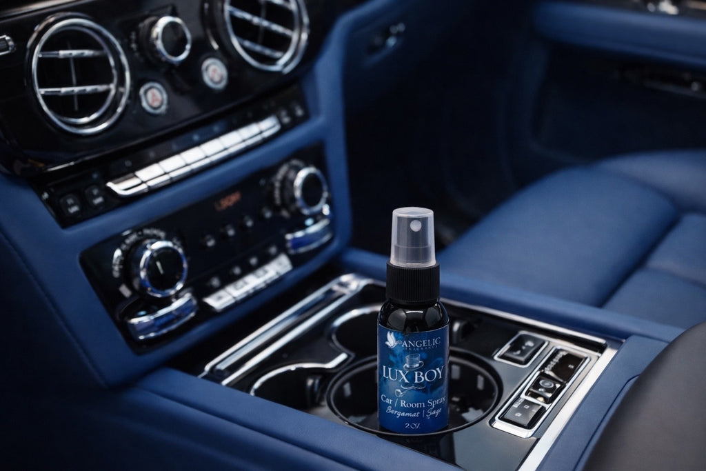 Angelic Fragrance Lux Boy Room & Car Spray 2 oz - Angelic Fragrance 