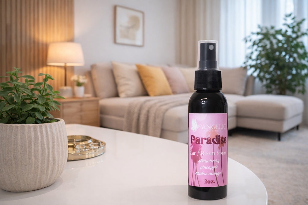 Angelic Fragrance Paradise Room & Car Spray 2 oz - Angelic Fragrance 